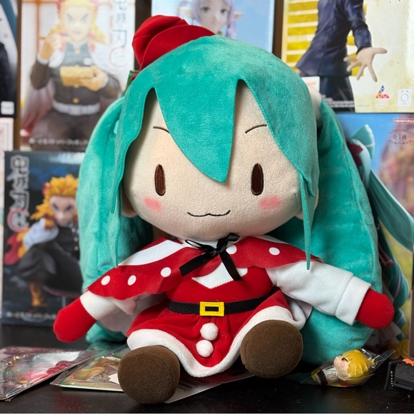 Other - NWT SEGA Hatsune Miku - Fuwapuchi LL Christmas Collection, 16”